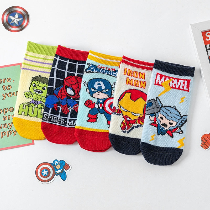 Marvel Kids Cartoon Socks Marvel Kids Cartoon Socks